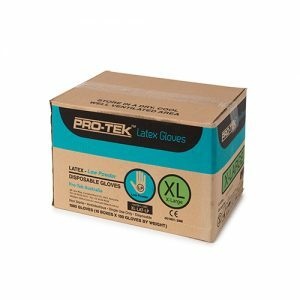 Pro-Tek Latex Gloves Low Powder